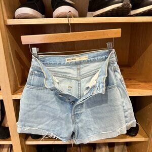 Grlfrnd Denim Shorts Size 24